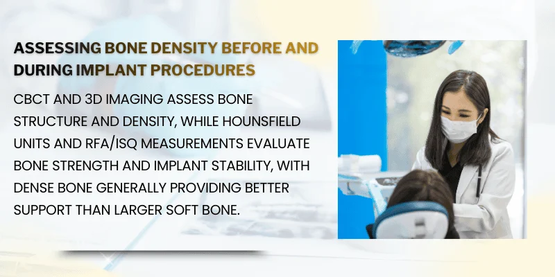Assessing Bone Density Before and During Implant Procedures