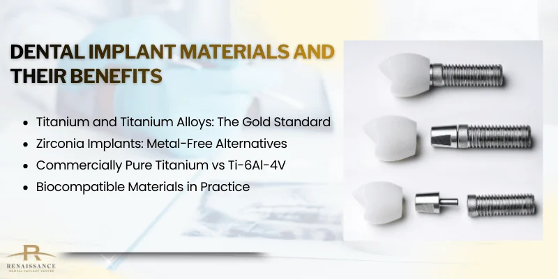 Types of Implant Materials and Their Unique Properties